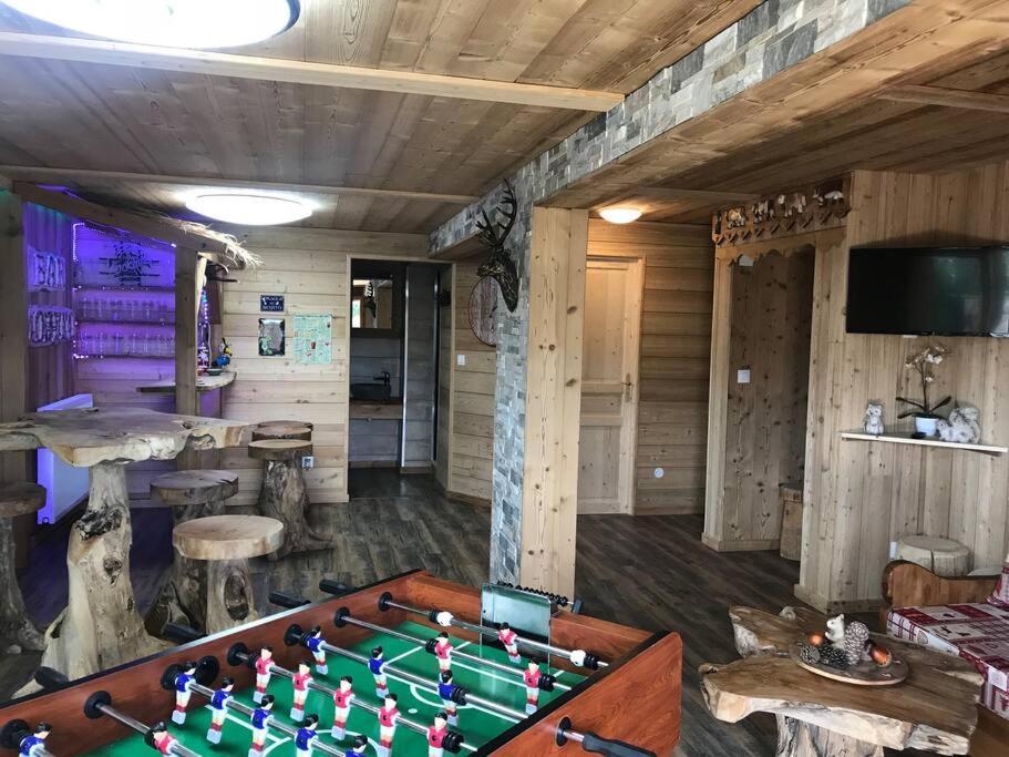 Chalet Spa Le Diamant Nathalie Mn La Rouge La Bresse Exterior photo