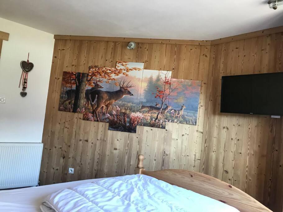 Chalet Spa Le Diamant Nathalie Mn La Rouge La Bresse Exterior photo
